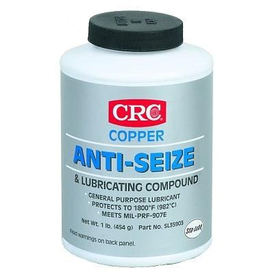 Copper lubricating and anti-seize compound, 12 oz net fill, aerosol can