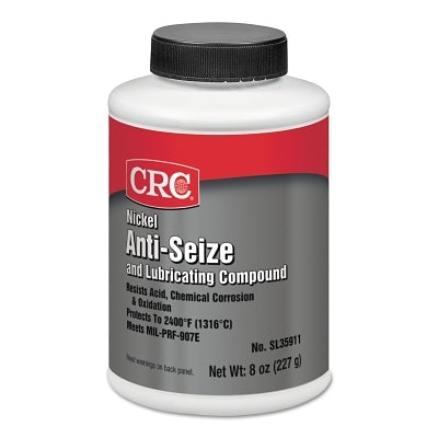 Nickel-free non-seize lubricating compound, 8 oz bottle with brush cap