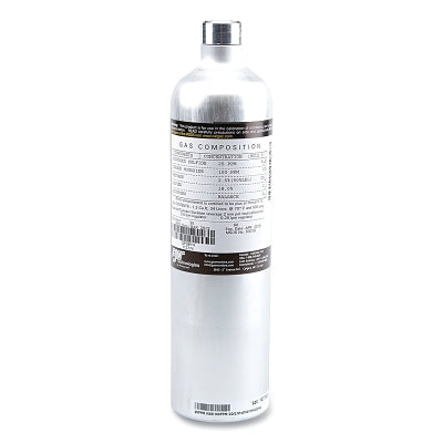 Calibration gas, single gas, hydrogen sulfide, balance air, aluminum cylinder
