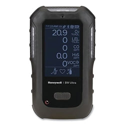 BW™ Ultra 5-Gas Detector: Yellow, Carbon Dioxide, Carbon Monoxide, Oxygen, Hydrogen Sulfide, and Combustible Gas