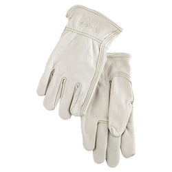 Unlined driving gloves, premium quality cowhide leather, extra large, straight thumb, beige