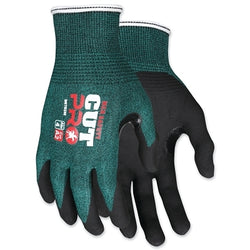 CutPro® 96782 HyperMax® Gloves with nitrile foam coating, size 3XL, green/black, retail pack
