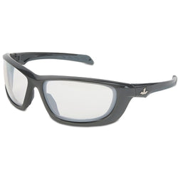 Gafas de seguridad USS Defense, lentes de espejo Blue Diamond, Duramass HC, montura azul