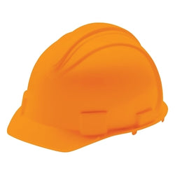 Cascos de seguridad CHARGER*, trinquete de 4 puntos, gorra, color naranja