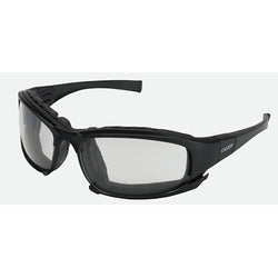 Gafas de seguridad Calico™, lentes transparentes, policarbonato antirayaduras y antivaho, montura negra