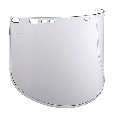 Protector facial de policarbonato, F50, recubierto de oro, estilo R, 10 pulgadas de largo x 20 pulgadas de alto