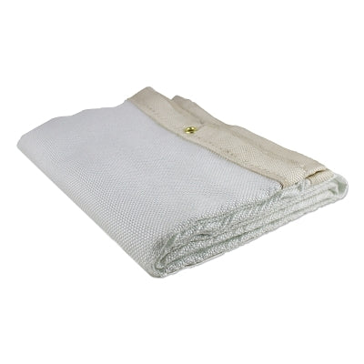 Uncoated fiberglass welding blanket for light duty, 1.5m wide x 45.7m long roll, 500g, white