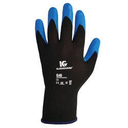 G40 multipurpose gloves, size 10/extra large, black/blue, nitrile foam coated