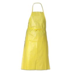 A70 Chemical Spray Protection Aprons, 44 inches, Yellow