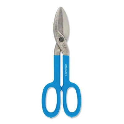 Tin snips, straight cuts, right and left, 12 inches