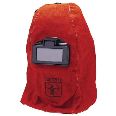 WH20 860P Leather Welding Helmet, SH10, Red, 860P, 2 inches wide, 4-1/4 inches long