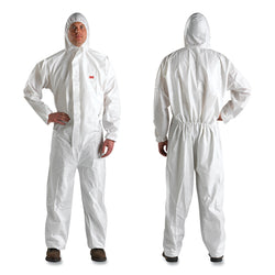 Mono protector desechable serie 4510, con capucha, blanco, talla 3XL, con capucha