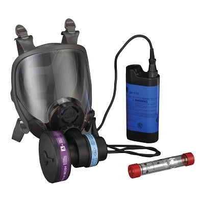 Powerflow Powered Air Purifying Respirator, Face Mount, Full Face Mask, Large Size
