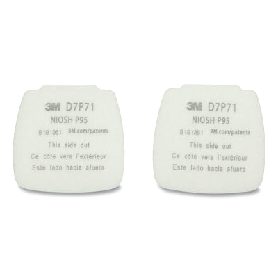 Cartucho/filtro Secure Click™ serie HF-800, estuche rígido P100, filtro de partículas/HF/Nuis Lvl OV/AG, magenta/amarillo, 60 unidades/caja