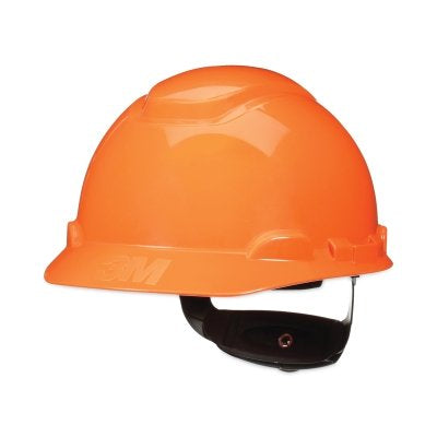 Cascos y gorras de seguridad con suspensión de trinquete de difusión de presión SecureFit™ con UVicator, ala completa, ventilados, negros