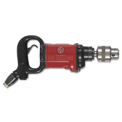 Taladros industriales con mango en D, mandril de 5/8 pulg., 1 hp, 800 rpm