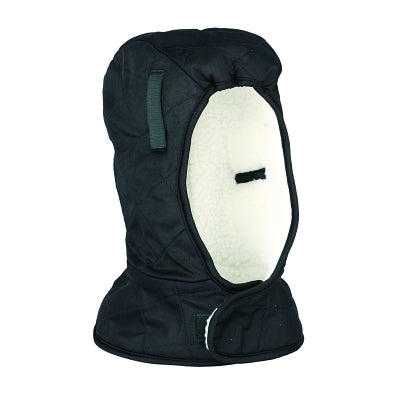 Durable winter linings, quilted nylon, sherpa polyester lining, black/white