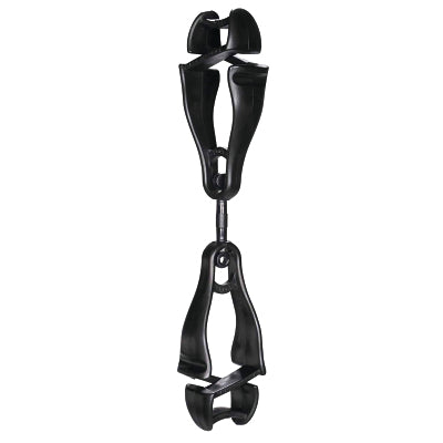 Squids® 3420 - Porta guantes giratorio con dos clips, rojo, 100 unidades