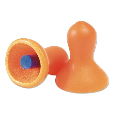 Multipurpose earplug, vinyl, orange, cordless