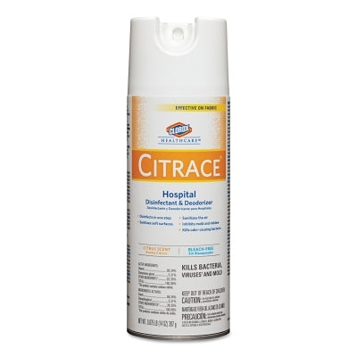 Desinfectante y desodorante hospitalario Citrace, cítrico, aerosol de 14 oz