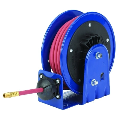 Carretes de mangueras y tubos compactos y eficientes, 3/8 pulg. x 10 pies