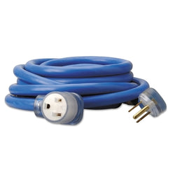 Cable de extensión para soldador STW 8/3, 15 m, 1 toma, azul
