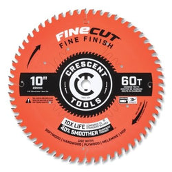 Hoja de sierra circular de acabado FineCut™, eje de 5/8 pulg. de diámetro, 60 dientes, hoja de 8-1/2 pulg. de diámetro, fina, 5 unidades por paquete