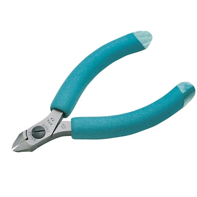 Cortador de puntas, 4,527 pulgadas de largo, corte al ras de 0,433 pulgadas, azul