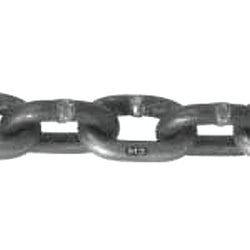 Cadenas de bobina de prueba System 3, tamaño 1/4 pulg., límite de 1300 lb, Blu-Krome