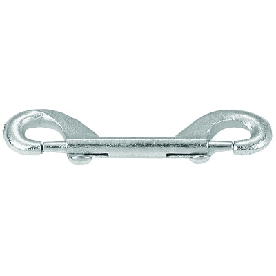 Stainless steel carabiner, rigid quick-release round eye, 9/16 in., 3-29/32 in. long, 190 lb.