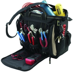 Soft tool bags, 21 compartments, 11 x 11 inches