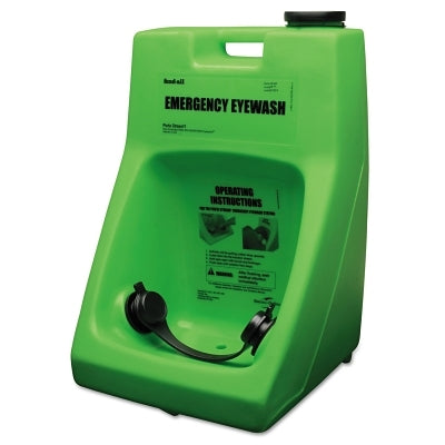 Estación lavaojos de emergencia Porta Stream® I, capacidad del tanque de 6 galones