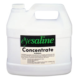 Concentrado salino para lavado de ojos, 180 oz, para usar con estaciones de lavado de ojos Fendall