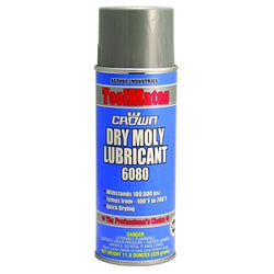 Dry molybdenum lubricant, 11.6 oz, aerosol can