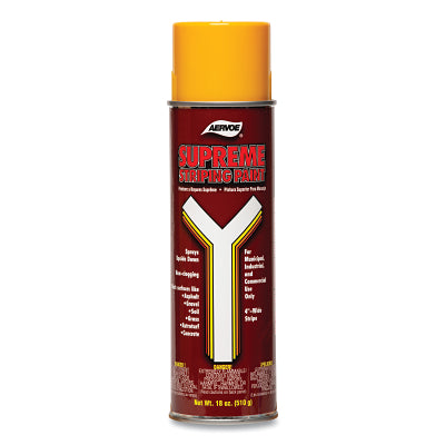 Pintura de rayas Supreme, 20 oz, amarilla