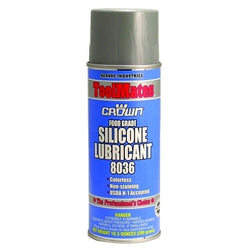 Food-grade silicone lubricants, 16 oz aerosol can