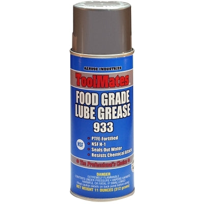Grasa lubricante de grado alimenticio, 11 oz, lata de aerosol