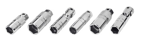 Juego de 6 vasos para bujías Essential #2 con accionamiento de 3/8"