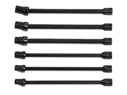 Juego de dados de extensión de bola giratorios métricos de 6 puntos con accionamiento de 3/8" (10-15 mm) de 6 piezas