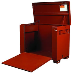 High-capacity trunks with hinged front, 60 inches x 31 inches x 45 inches