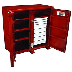 Gabinetes industriales, 60 1/8 de ancho x 30 1/4 de profundidad x 60 3/4 de alto, 2 puertas, 8 cajones