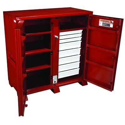 Gabinetes industriales, 60 1/8 de ancho x 30 1/4 de profundidad x 60 3/4 de alto, 2 puertas, 8 cajones