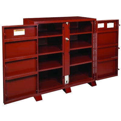 Gabinetes extra resistentes, 60-1/8 de ancho x 30-1/4 de profundidad x 60-3/4 de alto, 2 puertas