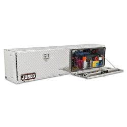 Cajas superiores para camiones, 88" de ancho x 15" de profundidad x 17" de alto, aluminio, color plateado