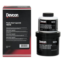 Plastic Steel Liquid (B), 4 lb, dark gray