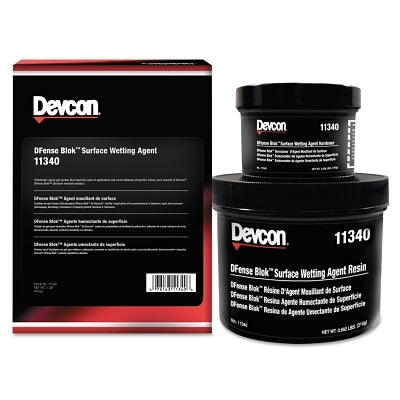 Agente humectante de superficies DFense Blok, envase de 1 lb, color naranja