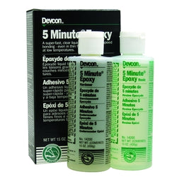 Epoxy 5 Minute®, 9 lb, twin drums, colorless to light yellow
