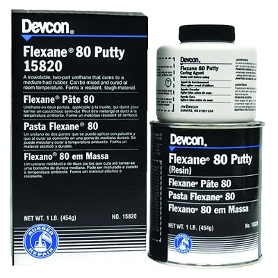 Flexane 80 Putty, 4 lb, can