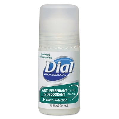 Crystal Breeze Antiperspirant Deodorant, 1.5 oz, Roll-On