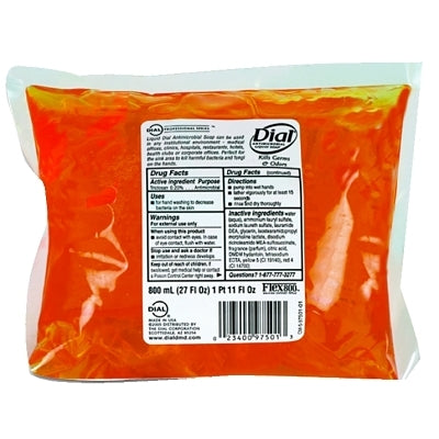 Liquid Dial Gold Antibacterial Soaps, Pour-Out Bottle, 1 Gallon
